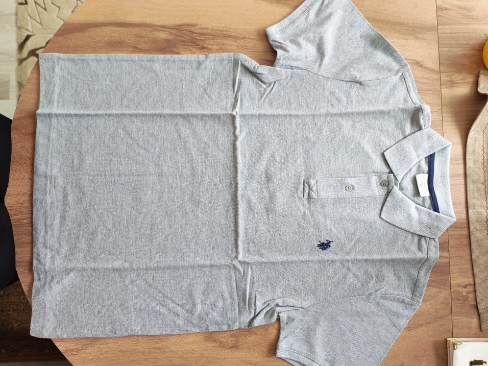 USPA GRİ ERKEK TİŞÖRT - Görsel 2