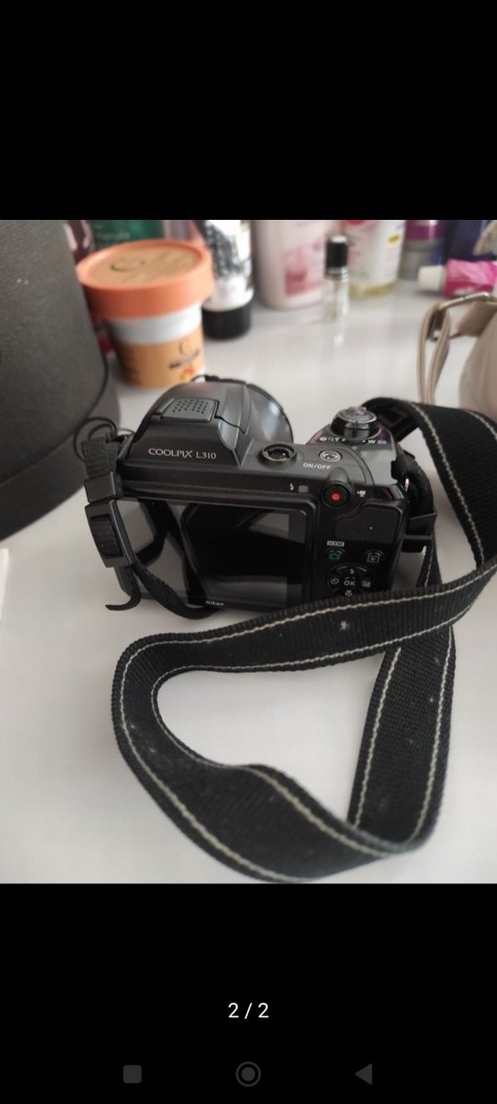 Siyah Nikon Dijital Fotoğraf Makinesi - Görsel 2