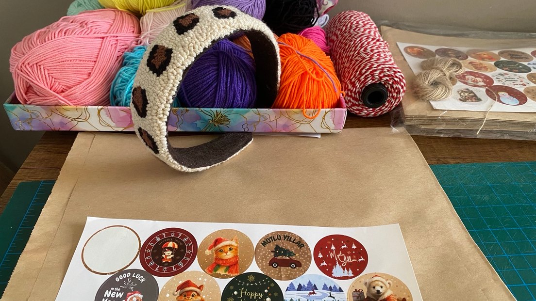 Leopar desenli punch taç - Görsel 2