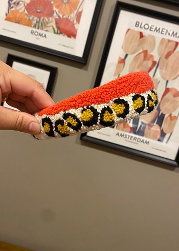 Leopar ve zebra desenli renkli punch taç - Görsel 2