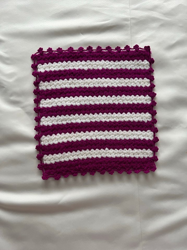 Renkli Örgü Banyo Lif Seti - Görsel 2