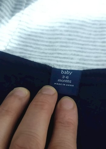 Lacivert Fermuarlı Bebek Tulumu - Görsel 4