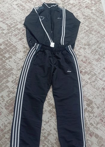 Siyah Belden Bağlamalı Erkek Çocuk Eşofman Takımı - Görsel 4