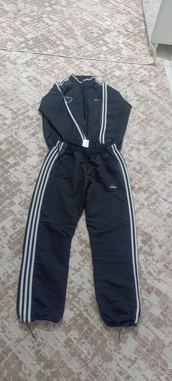 Siyah Belden Bağlamalı Erkek Çocuk Eşofman Takımı - Görsel 4