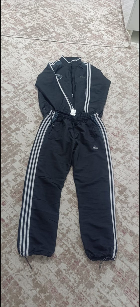 Siyah Belden Bağlamalı Erkek Çocuk Eşofman Takımı - Görsel 2