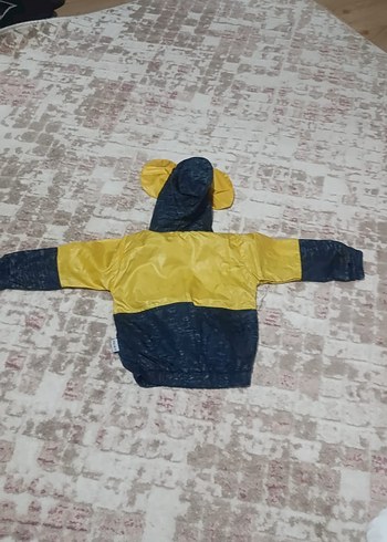 Kapüşonlu Fermuarlı Erkek Çocuk Yağmurluk - Görsel 3