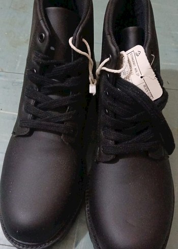 Kürk Detaylı Kahverengi Deri Erkek Bot - Görsel 2