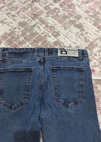 Kadın Gri Mavi Denim Regular Fit Jean - Görsel 4