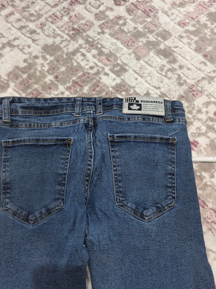 Kadın Gri Mavi Denim Regular Fit Jean - Görsel 4