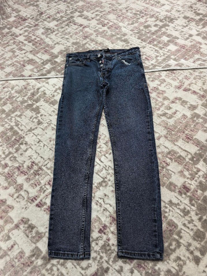 Kadın Gri Mavi Denim Regular Fit Jean - Görsel 2