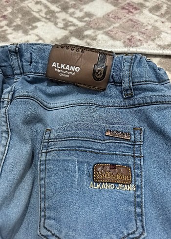 Gri Mavi Rahat Kesim Kadın Kot Pantolon - Görsel 4