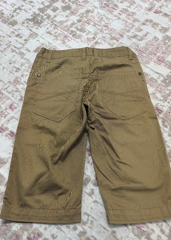 Düğmeli Kahverengi Erkek Midi Pantolon - Görsel 3