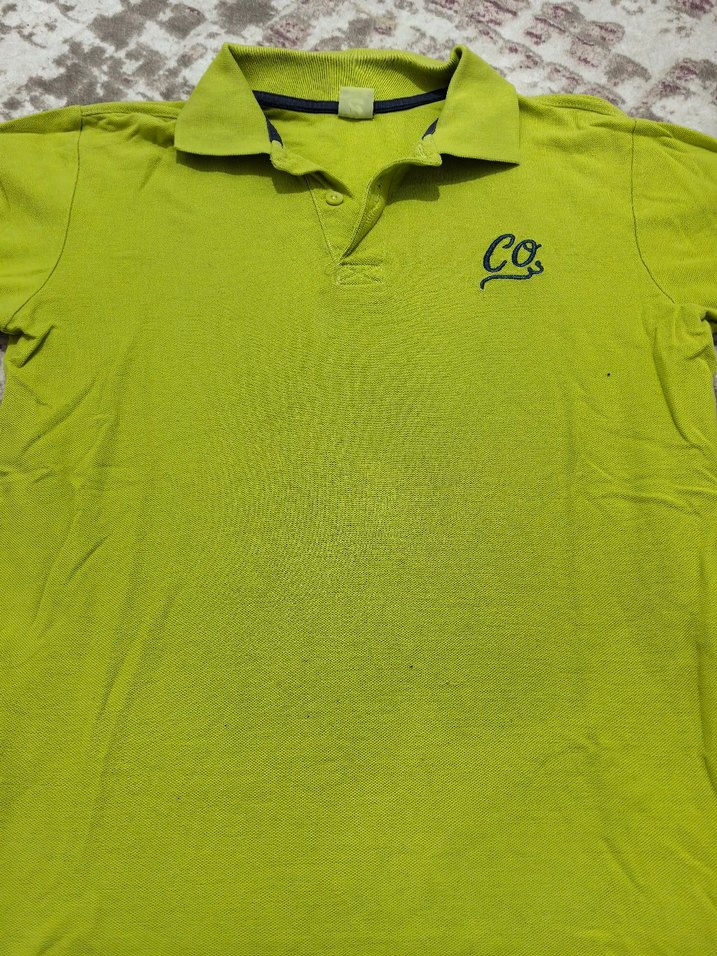 Erkek Yeşil Polo Tişört - Görsel 2