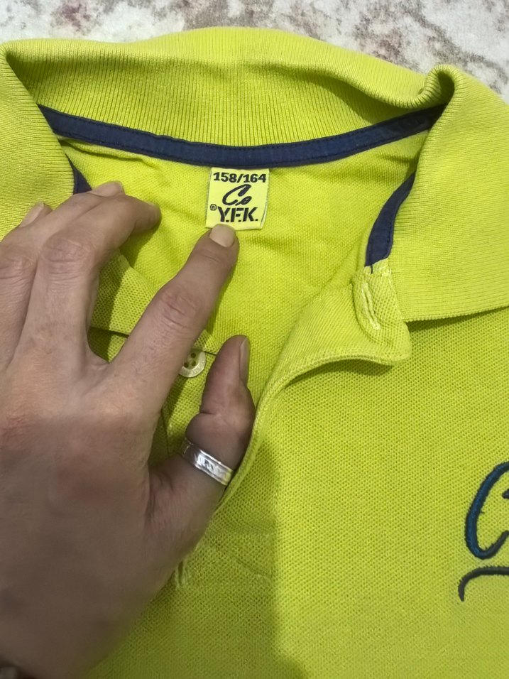 Erkek Yeşil Polo Tişört - Görsel 4