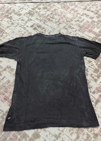 Erkek Çok Renkli Batik Desenli Gevşek Tişört - Görsel 3