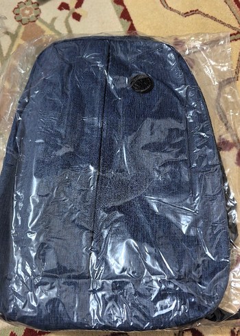 Gri Fermuarlı Erkek Sırt Çantası - Görsel 5