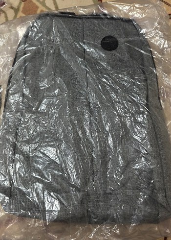 Gri Fermuarlı Erkek Sırt Çantası - Görsel 6