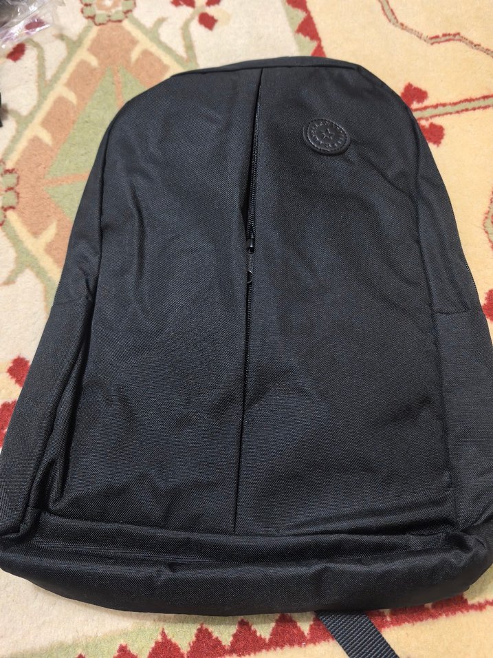 Gri Fermuarlı Erkek Sırt Çantası - Görsel 4