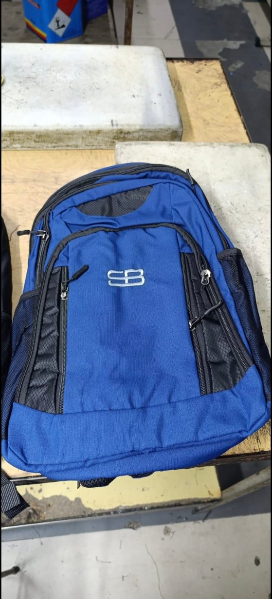 Fermuarlı Lacivert Erkek Sırt Çantası - Görsel 2