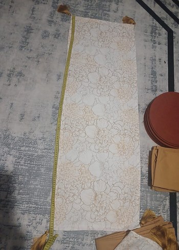 Bohem Tarzı Kahverengi Yuvarlak Tabak Altlıkları - Görsel 5