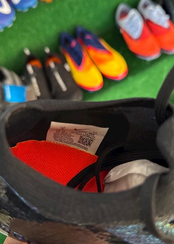 Siyah Bağcıklı Erkek Futbol Ayakkabısı - Görsel 4