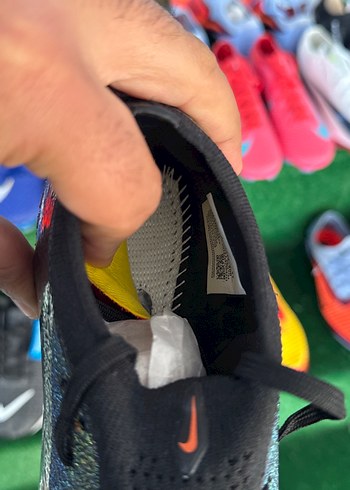 Siyah Bağcıklı Erkek Futbol Ayakkabısı - Görsel 5