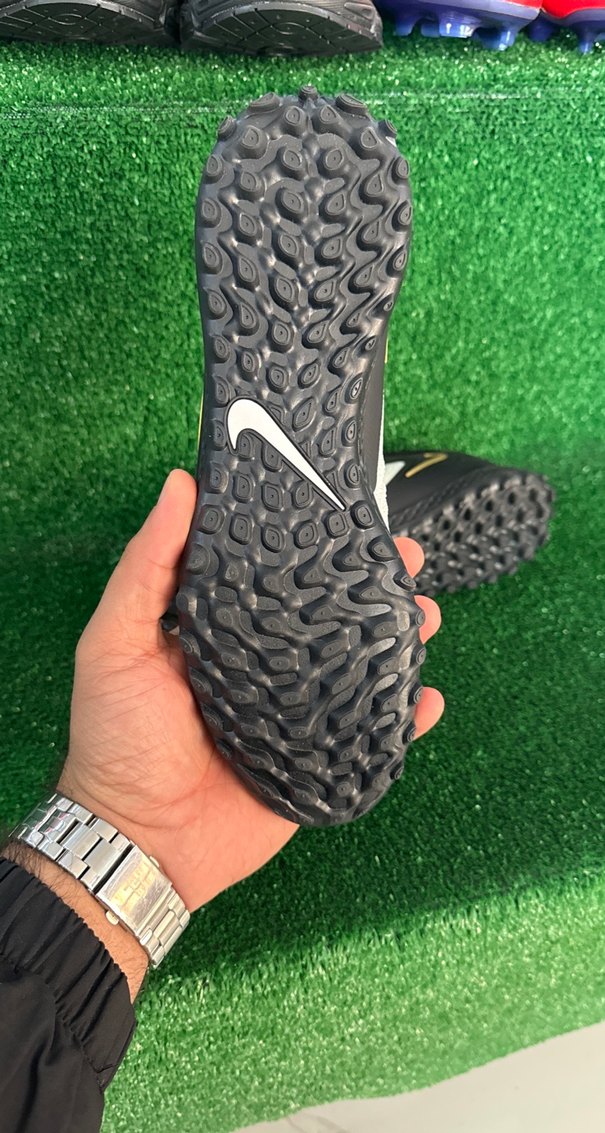 Erkek Siyah Beyaz  Futbol Ayakkabısı - Görsel 3