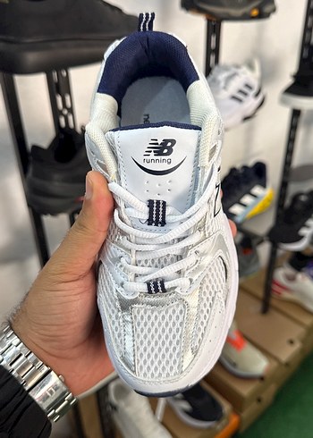 Beyaz Bağcıklı Kadın-erkek Spor Ayakkabı - Görsel 2