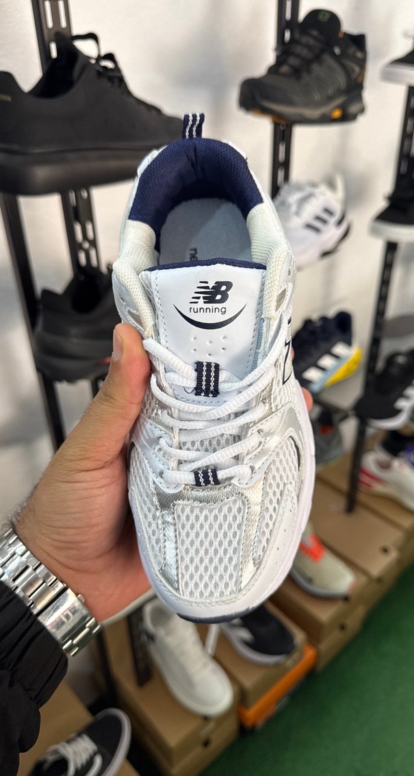 Beyaz Bağcıklı Kadın-erkek Spor Ayakkabı - Görsel 2