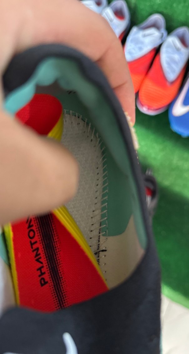 Renkli Bağcıklı Erkek Futbol Ayakkabısı - Görsel 5