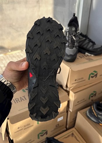 Siyah Bağcıklı SALOMON Erkek Outdoor Ayakkabı - Görsel 6