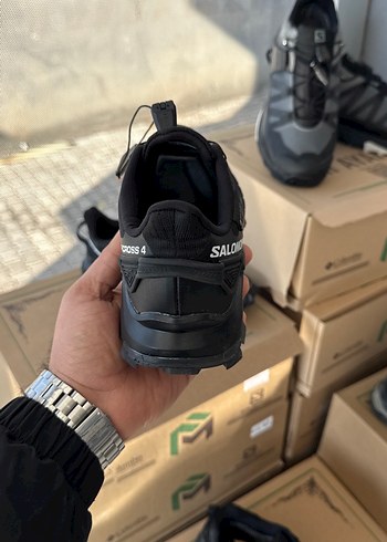 Siyah Bağcıklı SALOMON Erkek Outdoor Ayakkabı - Görsel 5