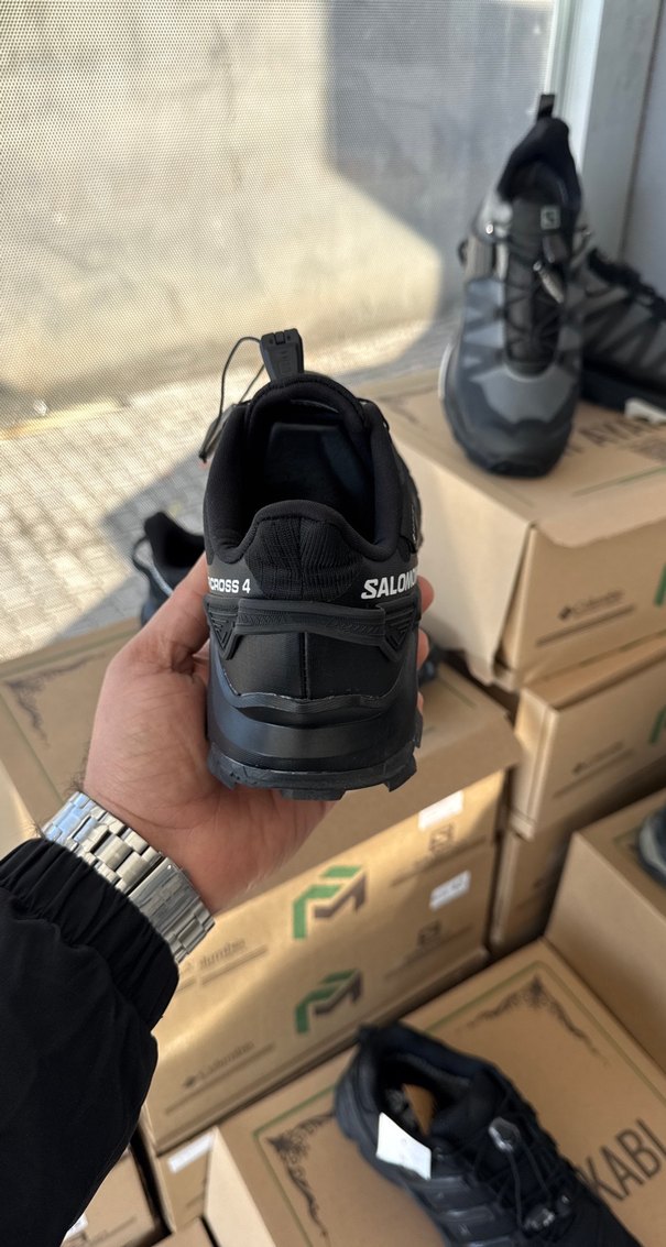 Siyah Bağcıklı SALOMON Erkek Outdoor Ayakkabı - Görsel 5