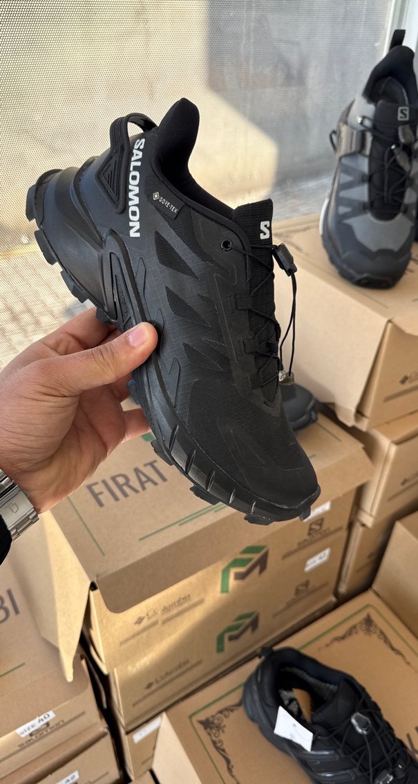 Siyah Bağcıklı SALOMON Erkek Outdoor Ayakkabı - Görsel 3