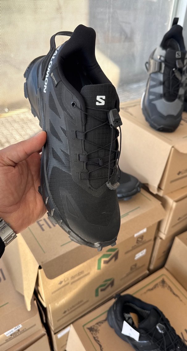 Siyah Bağcıklı SALOMON Erkek Outdoor Ayakkabı - Görsel 2