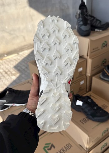 Siyah Baskılı Bağcıklı SALOMON Erkek Spor Ayakkabı - Görsel 7