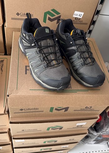 Asker yeşili ve siyah Erkek Outdoor Ayakkabı Velcro - Görsel 7