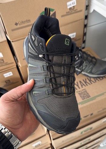 Asker yeşili ve siyah Erkek Outdoor Ayakkabı Velcro - Görsel 2