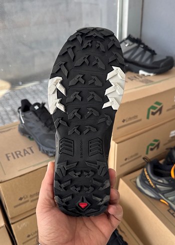 Gri Siyah Erkek Spor Outdoor Ayakkabı Velcro - Görsel 6