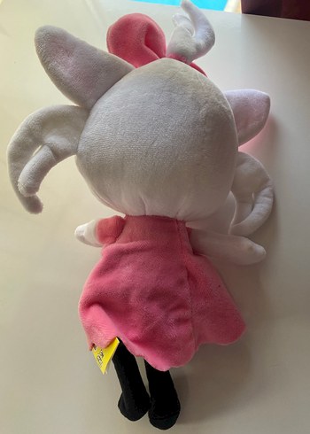 Pembe Fiyonklu Peluş Oyuncak( tek bacağının dikisi atmı) - Görsel 3