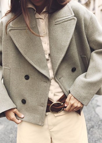 Zara bej orijinal kaban - Görsel 4