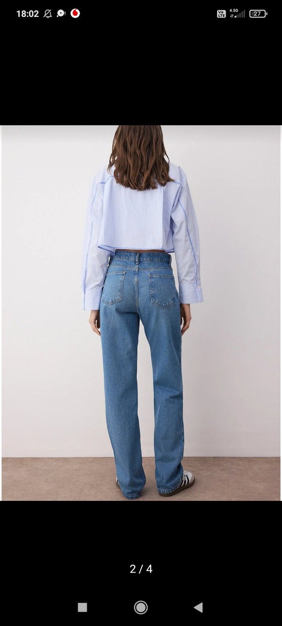Mavi dtraight jean - Görsel 2