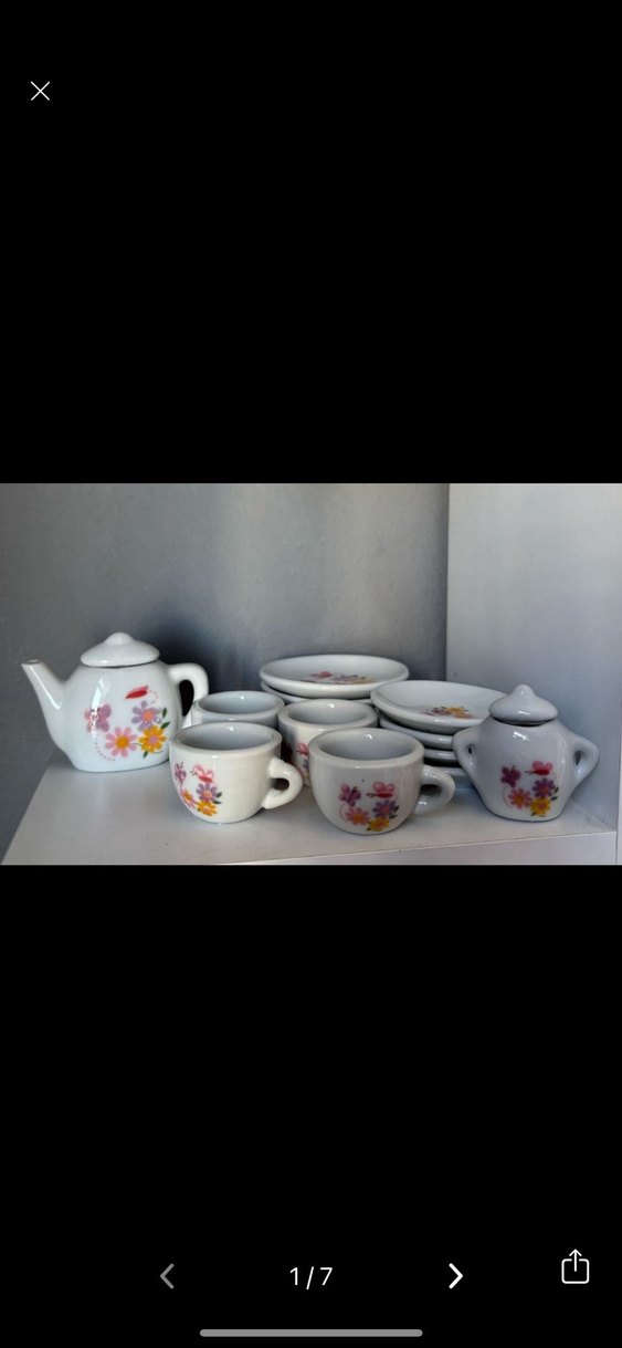 Oyuncak Porselen Çay Seti - Görsel 2