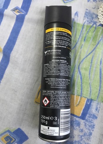 Schwarzkopf Taft Power Express Saç Spreyi 5 - Görsel 2