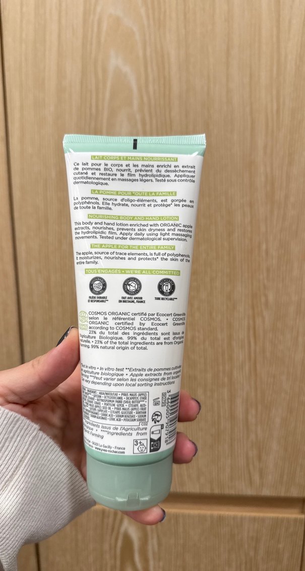 Yves Rocher Organik Elmalı Vücut Kremi 250 ml - Görsel 2