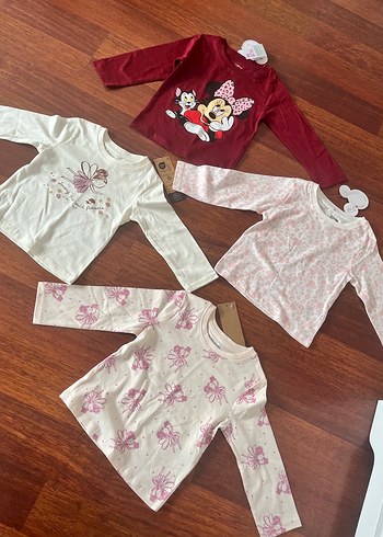 Kız bebek Beyaz penye - Görsel 2