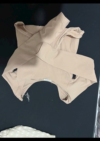 Bej Uzun Kollu çıt çıtlı bady - Görsel 2