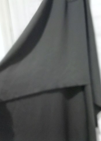 Siyah V Yaka İnce Askılı Uzun Abiye Elbise - Görsel 3