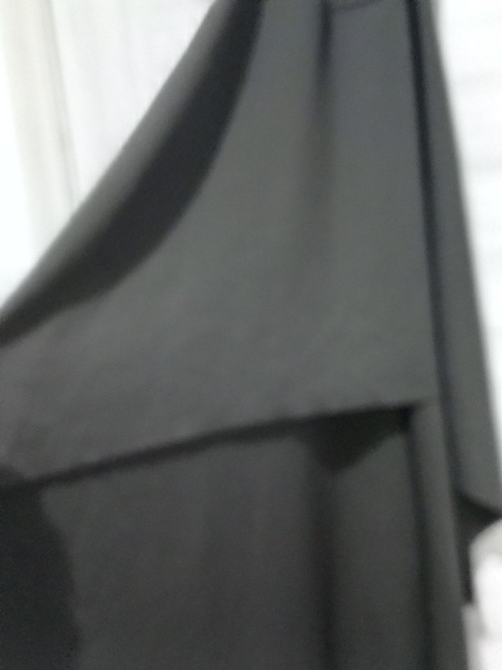 Siyah V Yaka İnce Askılı Uzun Abiye Elbise - Görsel 3