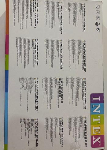 INTEX Turuncu Çocuk Botu - Görsel 2